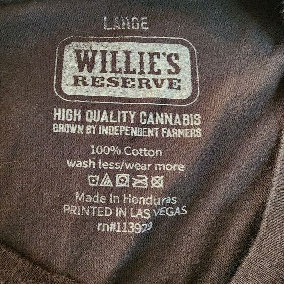 Willies Reserve Legend Outlaw Advocate Black Tshirt With Graphics Size Large - Picture 4 of 5